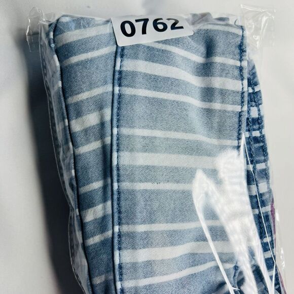 DG2 Diane Gilman SP FLEX stretch Sailor Pedal Pusher Capri Stripe Pants NICE 762 - Picture 12 of 12